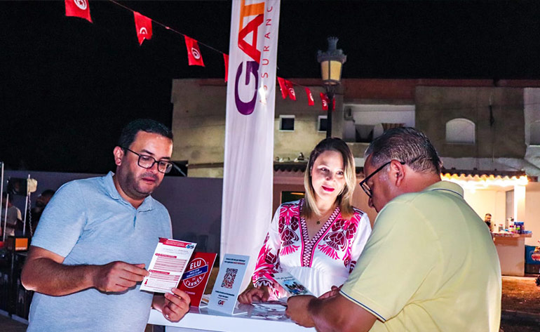 GAT ASSURANCES : Sponsor Officiel de la 58e Édition du Festival du Malouf de TestourNous sommes ravis de vous annoncer que GAT ASSURANCES a été le sponsor officiel de la 58e édition du Festival du Malouf de Testour, qui s'est tenu du 15 au 21 juillet 2024.