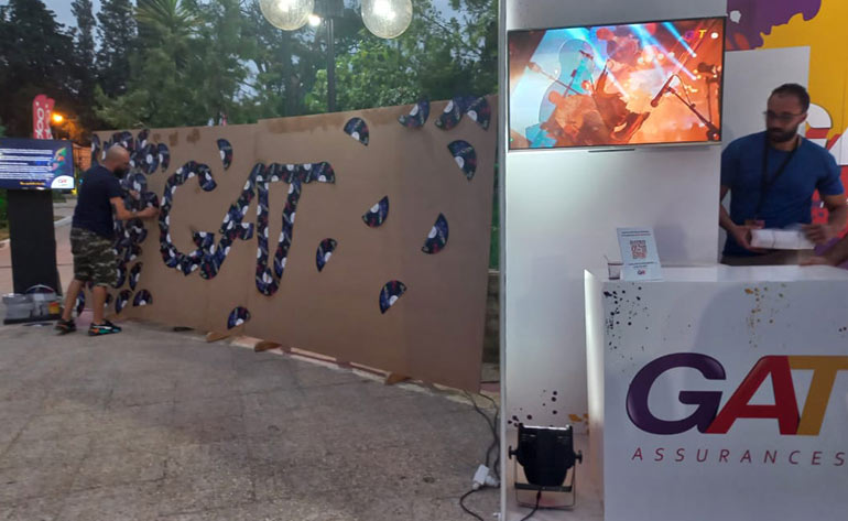 Art et Recyclage en collaborant avec l’artiste Seif BEN SALAH alias Edahen