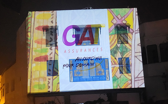 GAT ASSURANCES, partenaire du festival International d’Art de Lumière