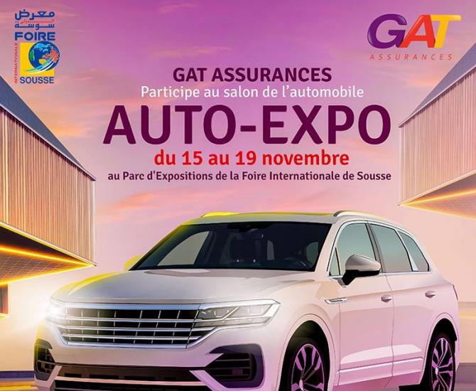 GAT ASSURANCES présente au Salon de l'Automobile AUTO-EXPO 2023!