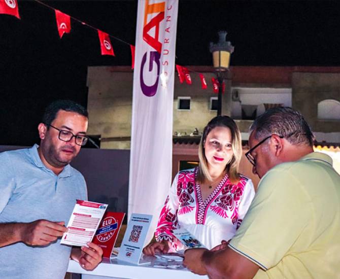 GAT ASSURANCES : Sponsor Officiel de la 58e Édition du Festival du Malouf de TestourNous sommes ravis de vous annoncer que GAT ASSURANCES a été le sponsor officiel de la 58e édition du Festival du Malouf de Testour, qui s'est tenu du 15 au 21 juillet 2024.